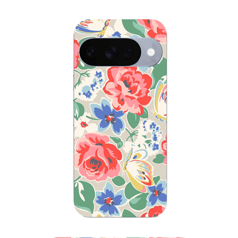 Google Pixel 10 Lady roses Transparent Silicone TPU Θήκη